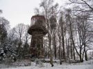 Wasserturm im Lohbgrügger Winter